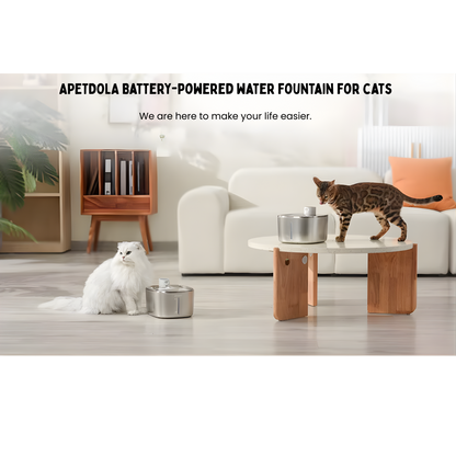 4L Cordless Water Fountain with Sensor for Pets