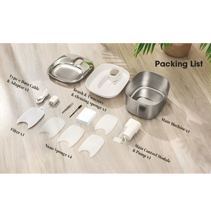 4L Cordless Water Fountain with Sensor for Pets